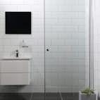 Duschdörr Bathlife Mångsidig Rak