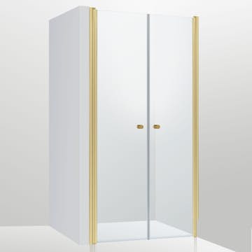 Duschdörr Duschbyggarna Duo De Luxe Dubbel