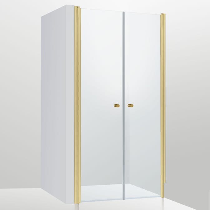 Duschdörr Duschbyggarna Duo De Luxe Dubbel