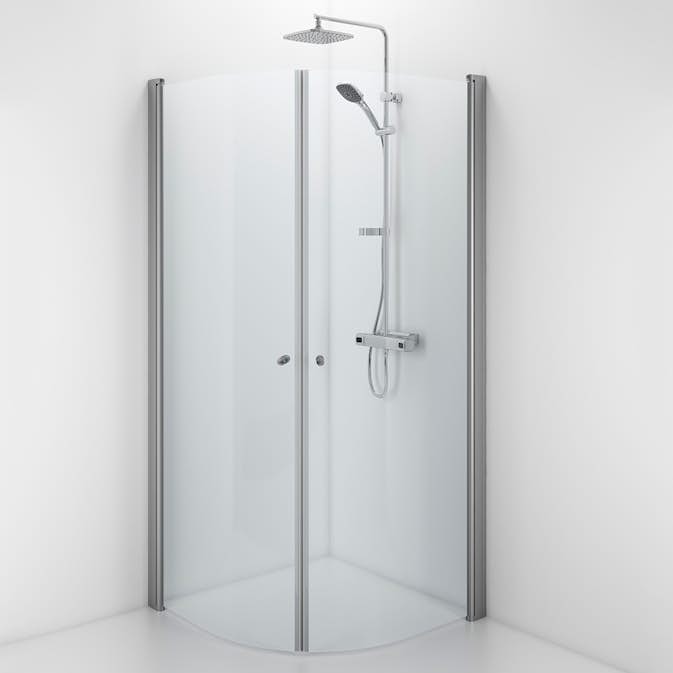 Duschdörr Contura Shower Space SBNK Bockad