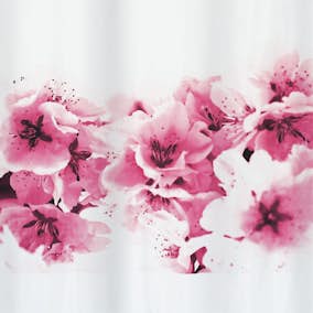 Duschdraperi Spirella Amanda Pink 180X200