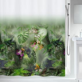 Duschdraperi Spirella Jungle 180X200