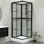 Duschkabin Bathlife Betrakta 90x90 Rak R/W Klarglas