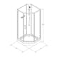 Duschkabin Bathlife Ideal 90x90 Rund