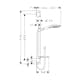 Duschset Hansgrohe Raindance Select E 120 Krom