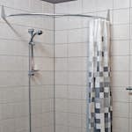 Duschstång Ericsindustrier Rundad för Hörn