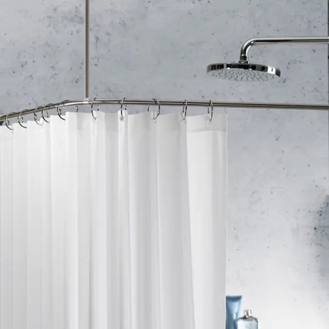 Duschstång Spirella 90x90 Krom