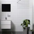Duschvägg Bathlife Mångsidig Rak Vägg Delvis Frostat Glas