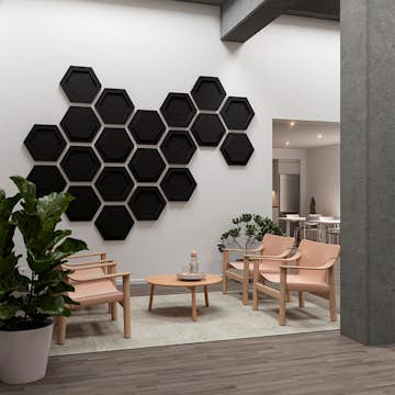 Ljudabsorbent Lanab Group Edge 2-pack