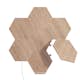 Belysningssystem Nanoleaf Elements Hexagons Startkit 7-pack