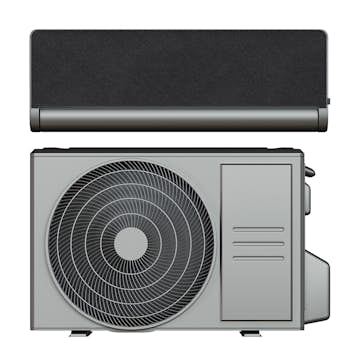 Luftvärmepump ELL Front Dark