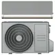 Luftvärmepump ELL Front Boost 18 6,15kW/6kW Värme/Kyla SCOP 4,1