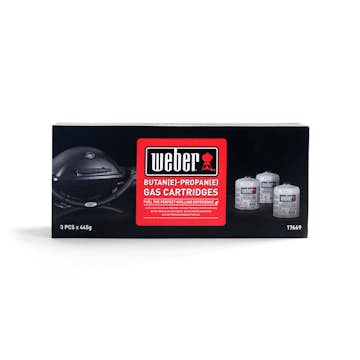 Engångsgasolflaska Weber 3-pack