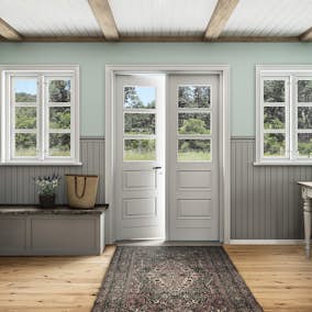 Parkettgolv Boen Ek Espressivo 1-Stav Vit