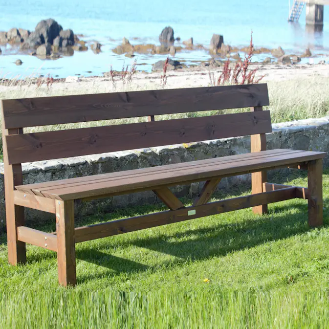 Utesoffa Eden Wood Viking 190 cm