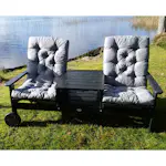 Trädgårdsmöbel Eden Wood Duo Seat