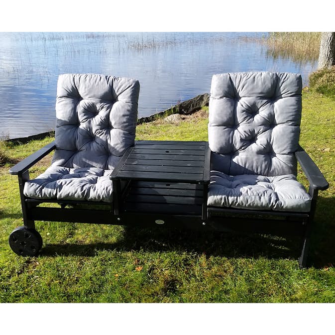 Trädgårdsmöbel Eden Wood Duo Seat