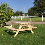 Bänkbord Utomhus Eden Wood Picknick 170