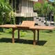 Matbord Eden Wood Capri Förlängningsbart 100x 180-240 cm Teak