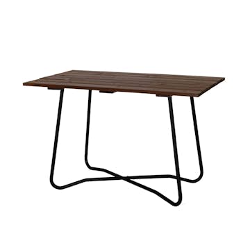 Utebord Eden Wood Wilma 70x120 cm