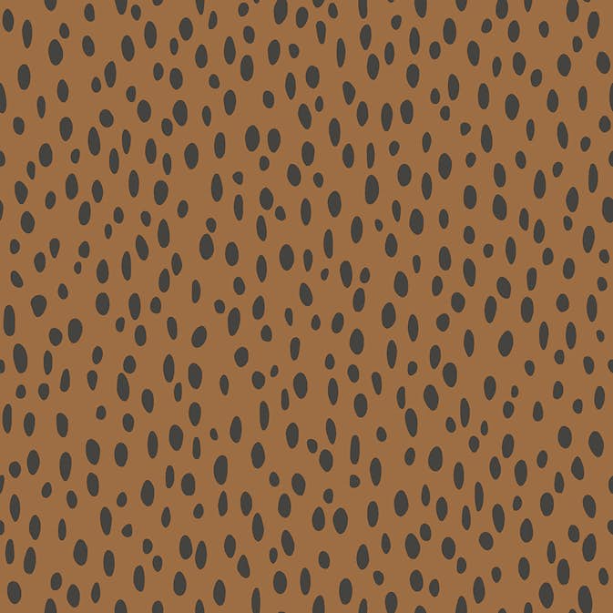 Tapet ESTAhome Prickar Orange Och Svart EW139257