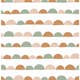 Tapet ESTAhome Grafiskt Motiv Orange Och Grönt EW139267