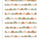 Tapet ESTAhome Grafiskt Motiv Orange Och Grönt EW139267
