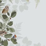 Fototapet ESTAhome Skogens Djur Grönt Och Brunt EW159049