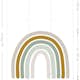 Fototapet ESTAhome Regnbåge Gul Och Beige EW159054