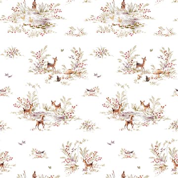 Fototapet ESTAhome Rådjur Grönt Och Brunt EW159055