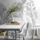 Fototapet ESTAhome Djungel Grått EW159061