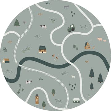 Tapet ESTAhome Djur Grågrönt EW159068