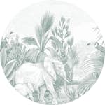 Tapet ESTAhome Djungel Grönt EW159076