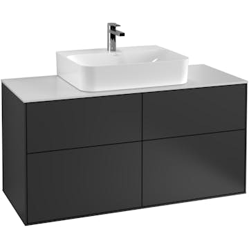 Tvättställsskåp Villeroy & Boch Finion med 4 Lådor och Bänkskiva för Centrerat Tvättställ