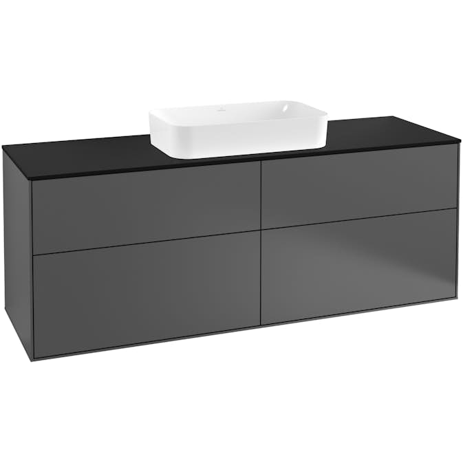 Tvättställsskåp Villeroy & Boch Finion med 4 Lådor och Bänkskiva för Fristående Tvättställ