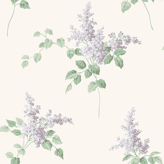 Tapet Boråstapeter Falsterbo III Lilacs 7668 EasyUp, Mönstrad Beige