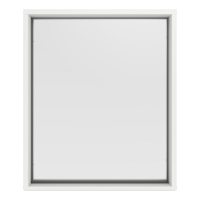 Fast Fönster Outline 3-Glas Aluminium