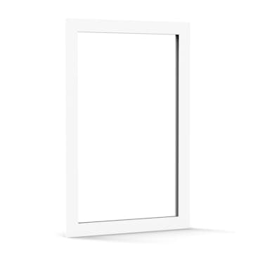 Fast Fönsterparti Landskap Robust Året Runt