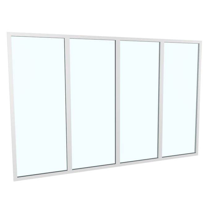 Fast Väggparti Landskap Robust Året runt 4-del