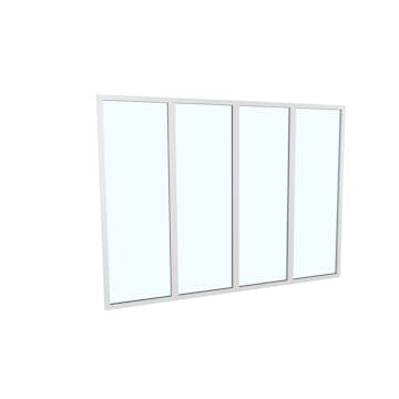 Fast Väggparti Landskap Robust Vår och höst 4-del