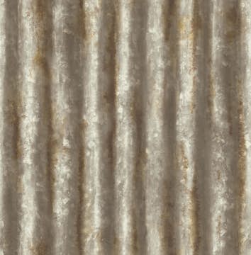 Tapet A Street Prints Corrugated Metal FD22334