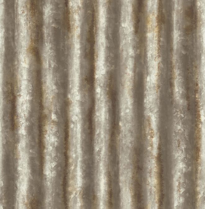 Tapet A Street Prints Corrugated Metal FD22334