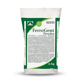 Järntillskott Tergent FerroGent Powder Järnsulfat för Gräsmatta & Odling, 10kg