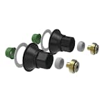 Blandarfäste Vatette Väggenomföringssystem V6 160 cc