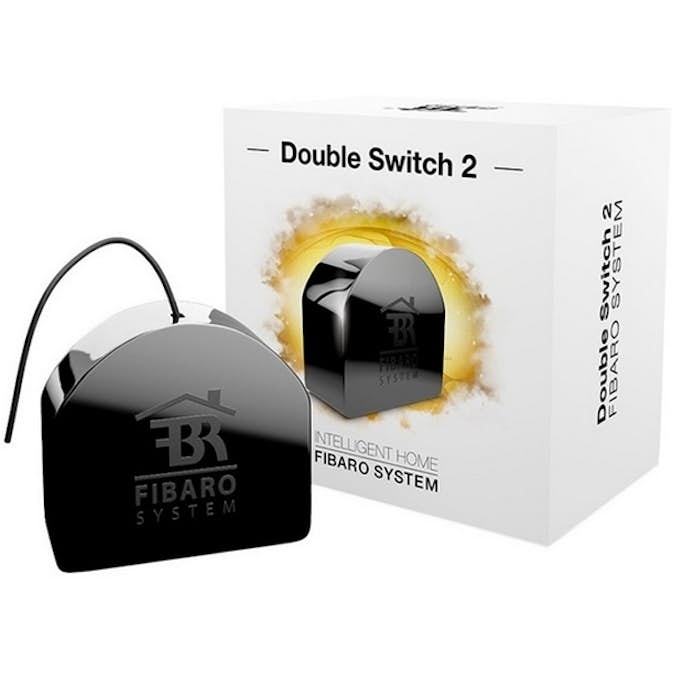 Inbyggnadsrelä Fibaro 2 Kanaler FGS-223