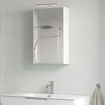 Spegelskåp Macro Design Heart med T-Belysning LED