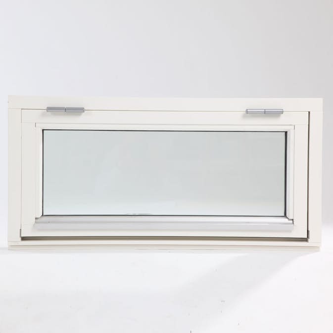 Överkantshängt Fönster Outline 3-Glas Trä