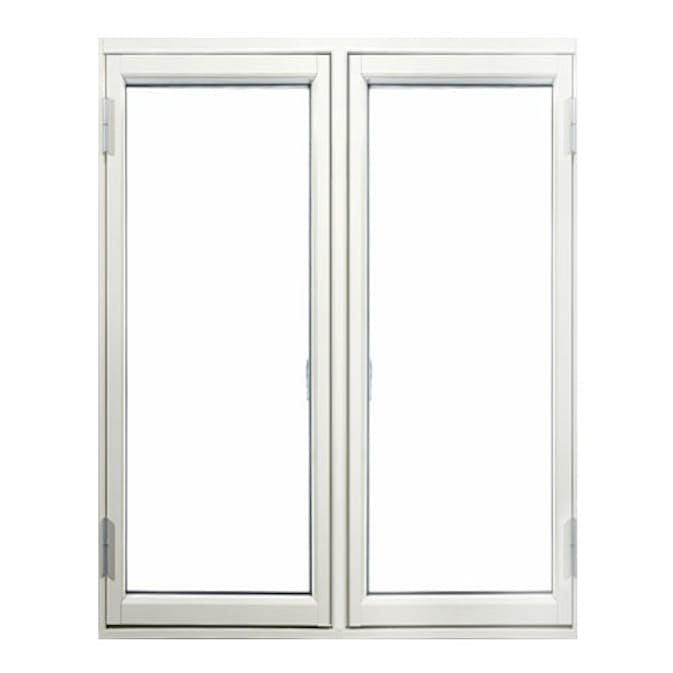 Sidohängt Fönster Outline 3-Glas Aluminium 2-Luft