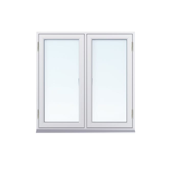 Sidohängt Fönster Svenska Fönster Svanenmärkt 2-Luft Aluminiumbeklätt Trä 3-Glas