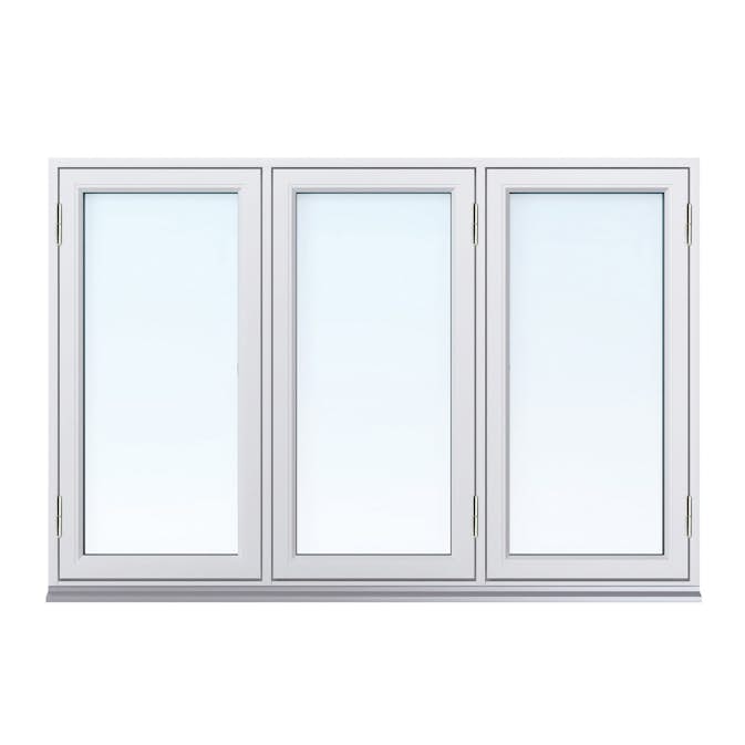 Sidohängt Fönster Svenska Fönster Svanenmärkt 3-Luft Aluminiumbeklätt Trä 3-Glas